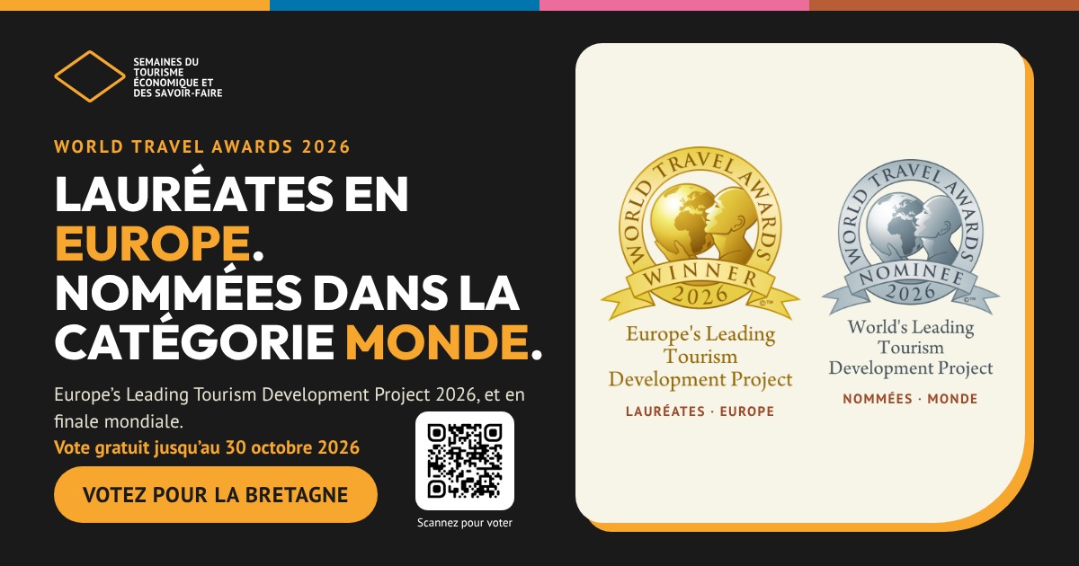 Lauréates en Europe, nommées dans la catégorie Monde aux World Travel Awards 2026